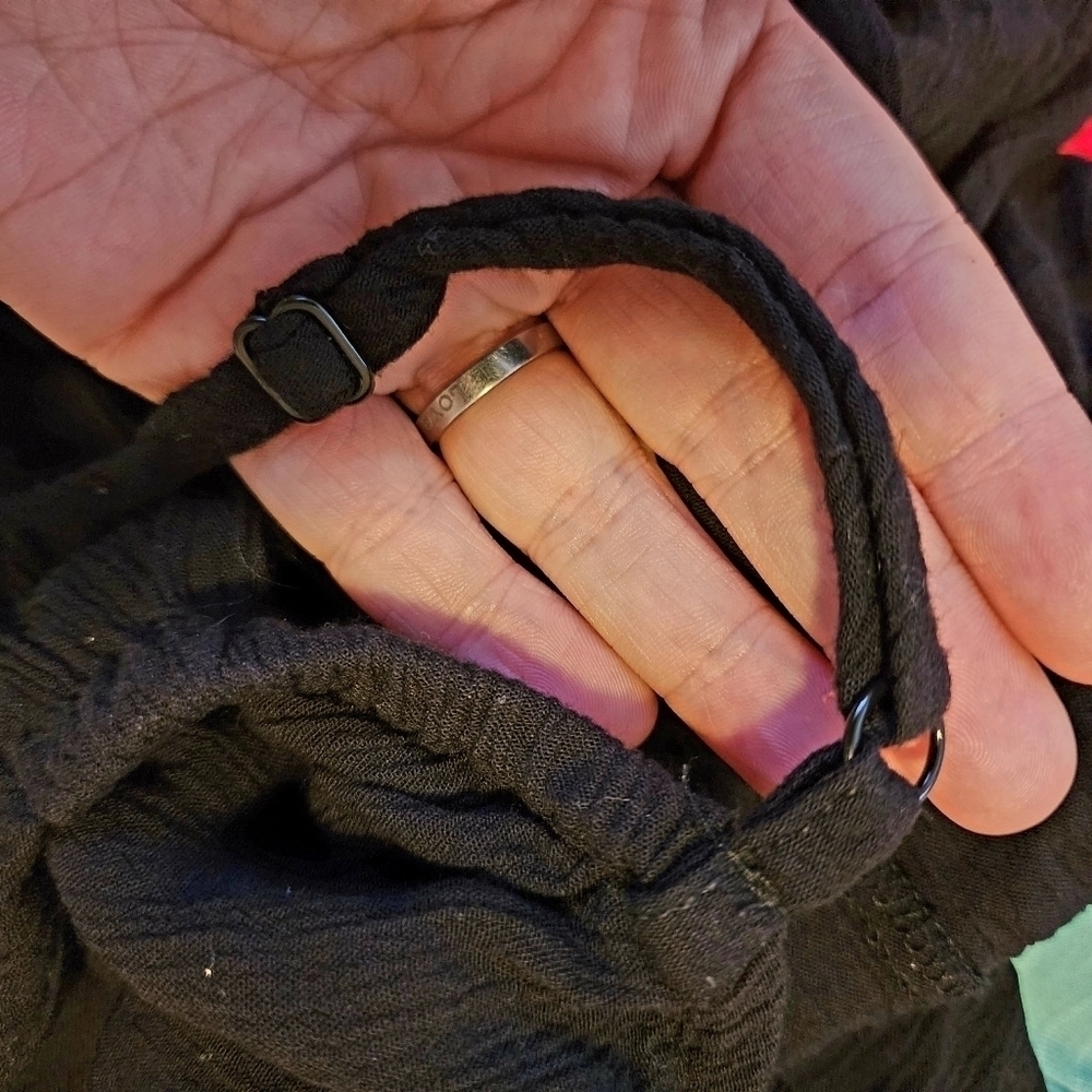 Mossimo Black Adjustable Spaghetti Strap Dress Ju… - image 6